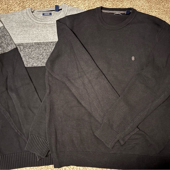 Lot of 2 IZOD Men’s Sweaters XL | Heavier Weight, Casual or Dress - Picture 1 of 7